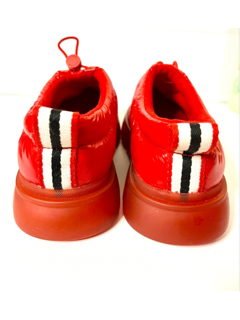 $140 Hunter Women’s Madison Red Insulated Water Resistant Mules Size 7M - Picture 6 of 10